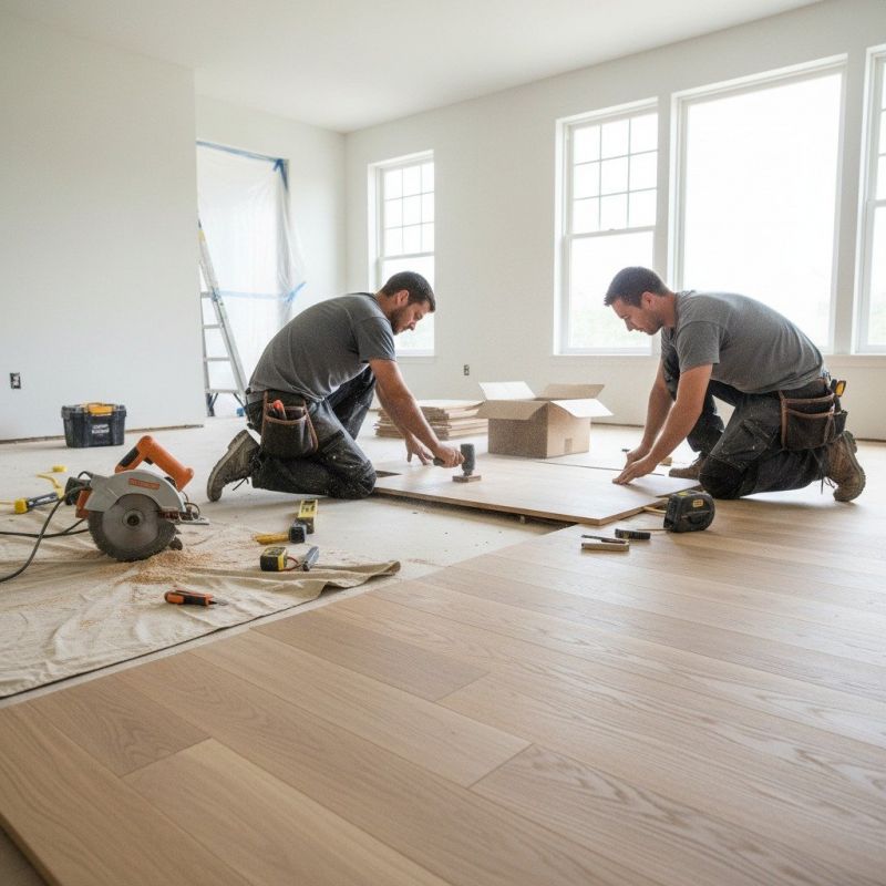 How To Prepare Your Home For Hardwood Floor Installation When Materials Are Provided